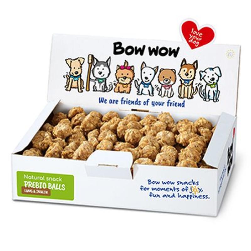 BOW WOW Prebio Kuličky- Plíce a Inulin 900g BOW WOW