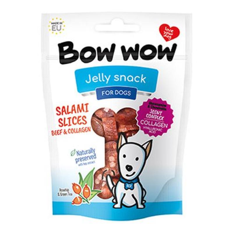BOW WOW Salámová kolečka hovězí 80g BOW WOW