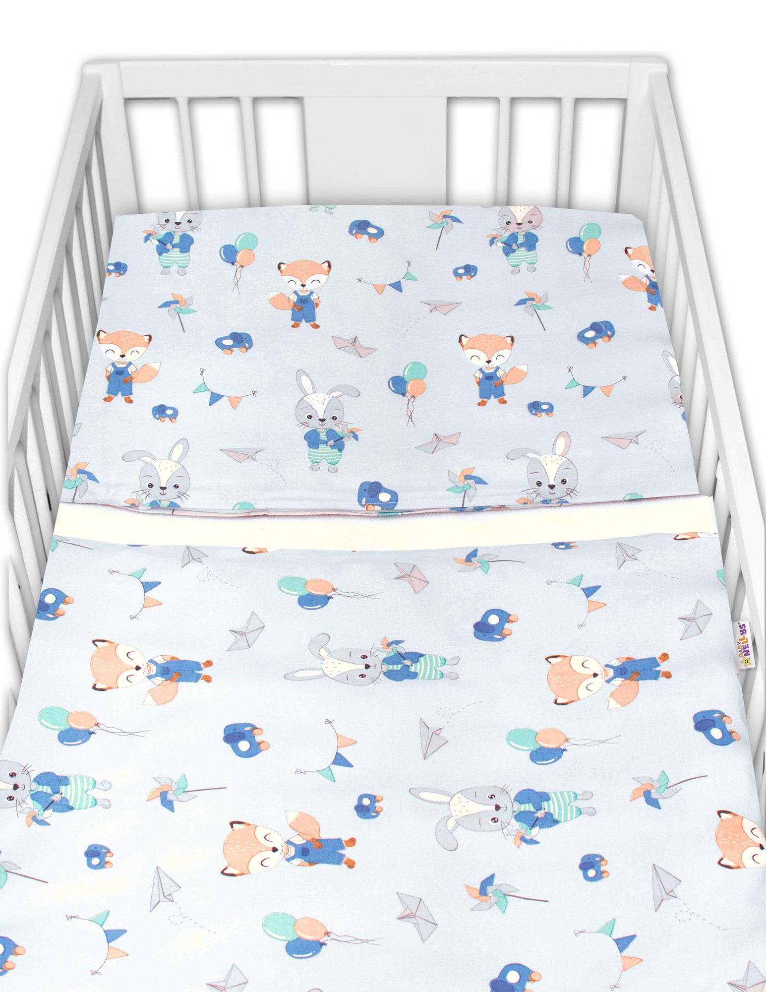 Baby Nellys 2-dílné bavlněné povlečení
