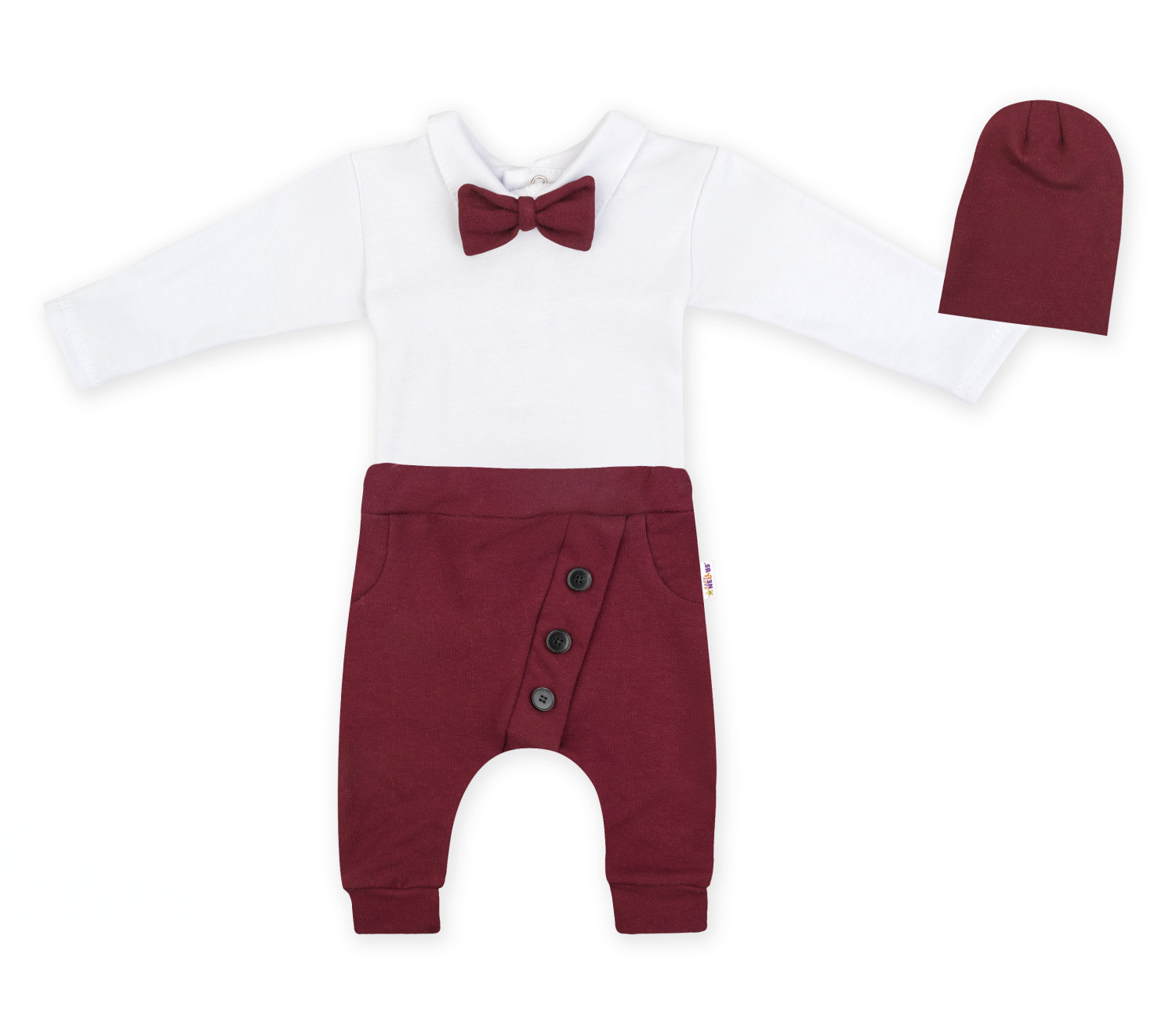 Baby Nellys 3-dílná sada Hubert