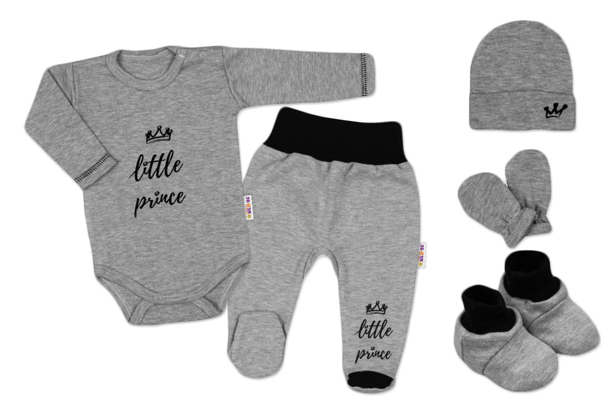 Baby Nellys 5D sada do porodnice Little Prince