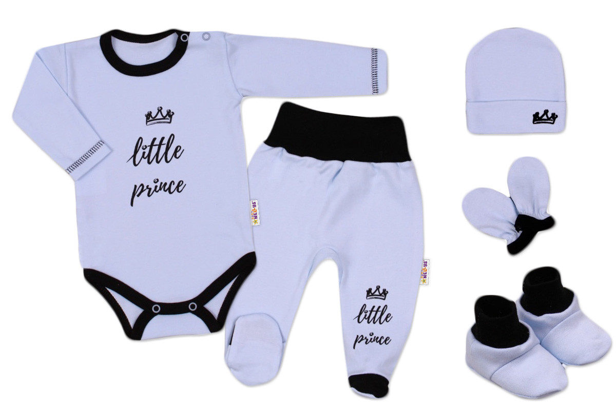 Baby Nellys 5D sada do porodnice Little Prince