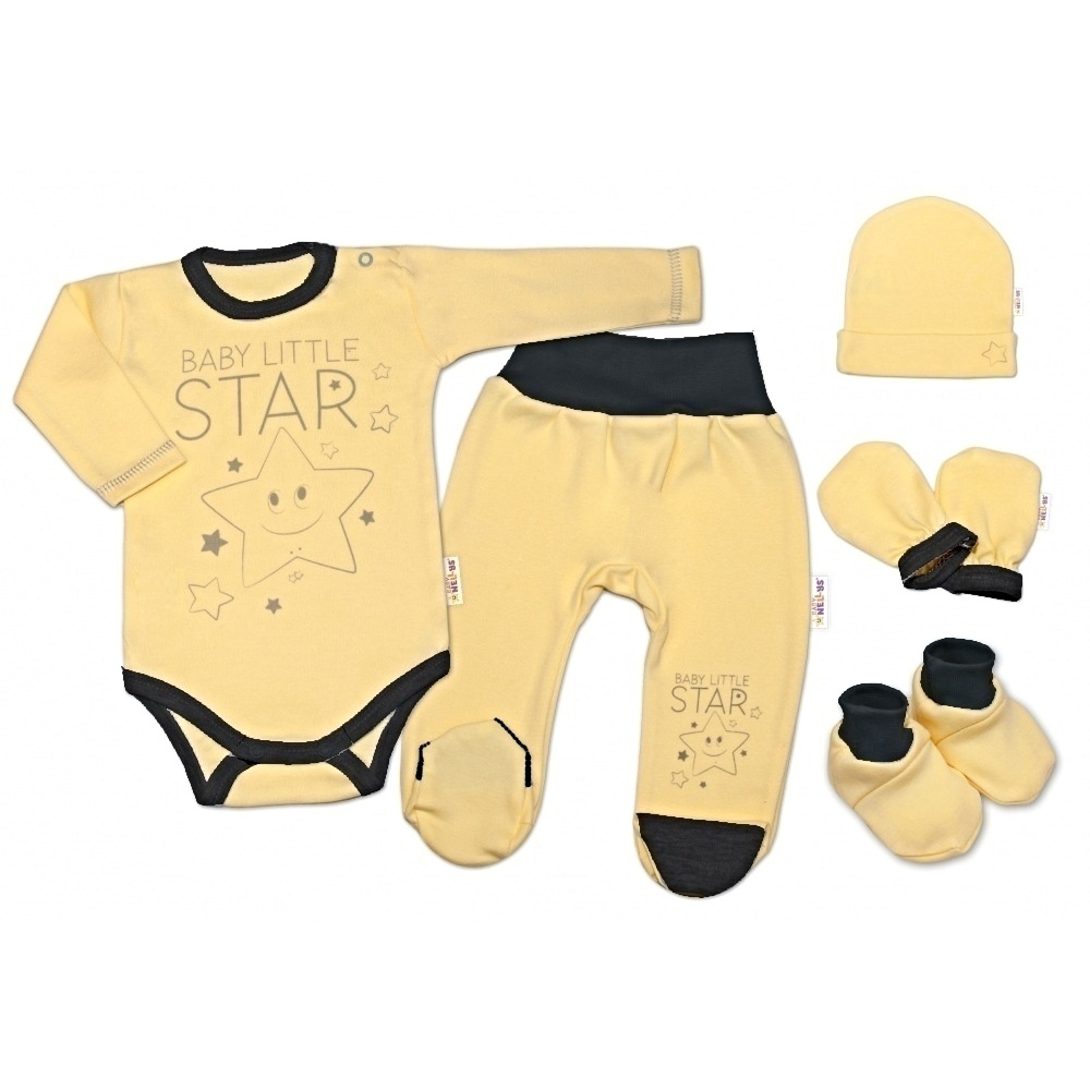Baby Nellys 5D sada do porodnice do porodnice Baby Little Star