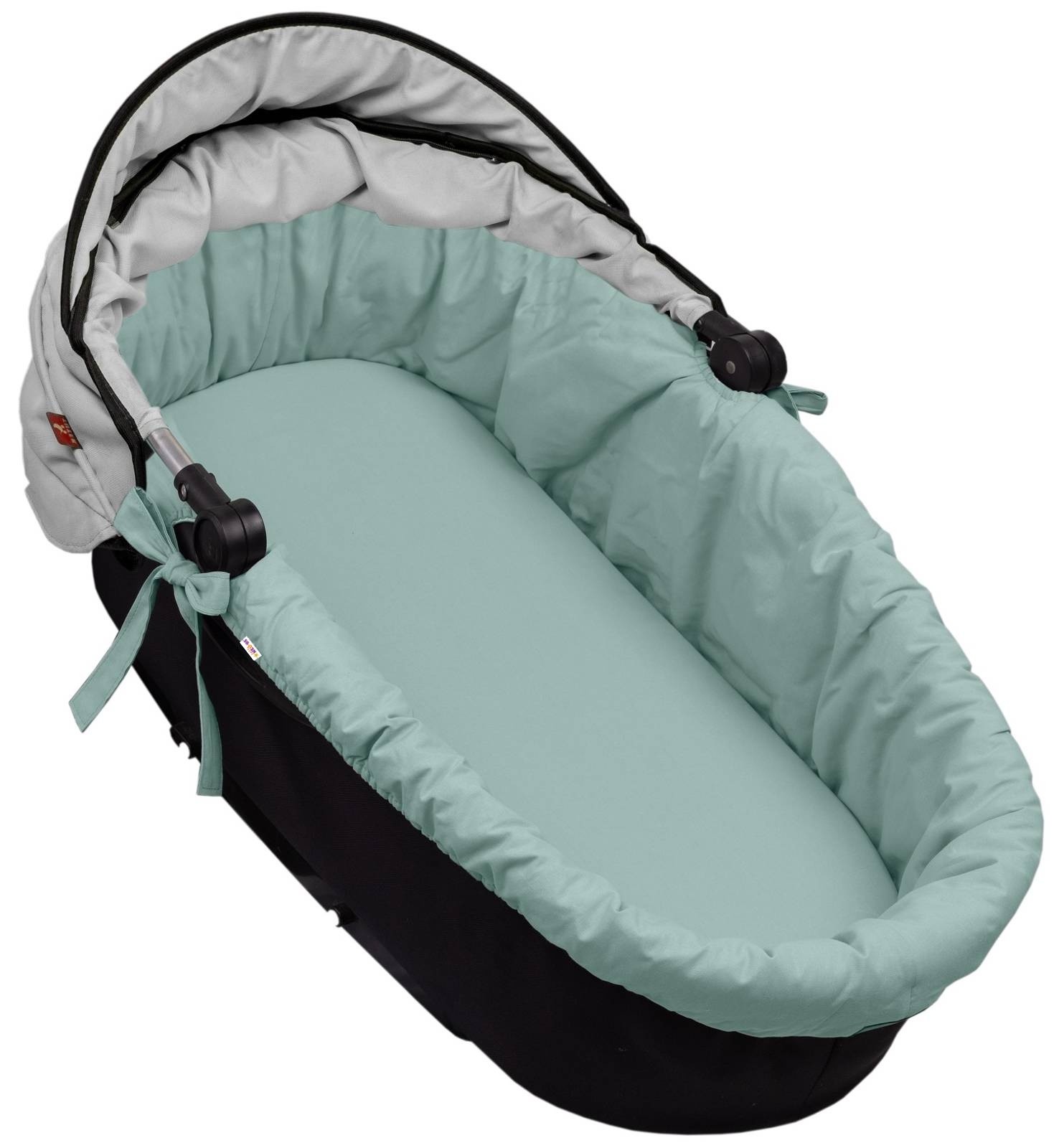 Baby Nellys Bavlněná vložka do kočárků/koše s pěnovou matrací
