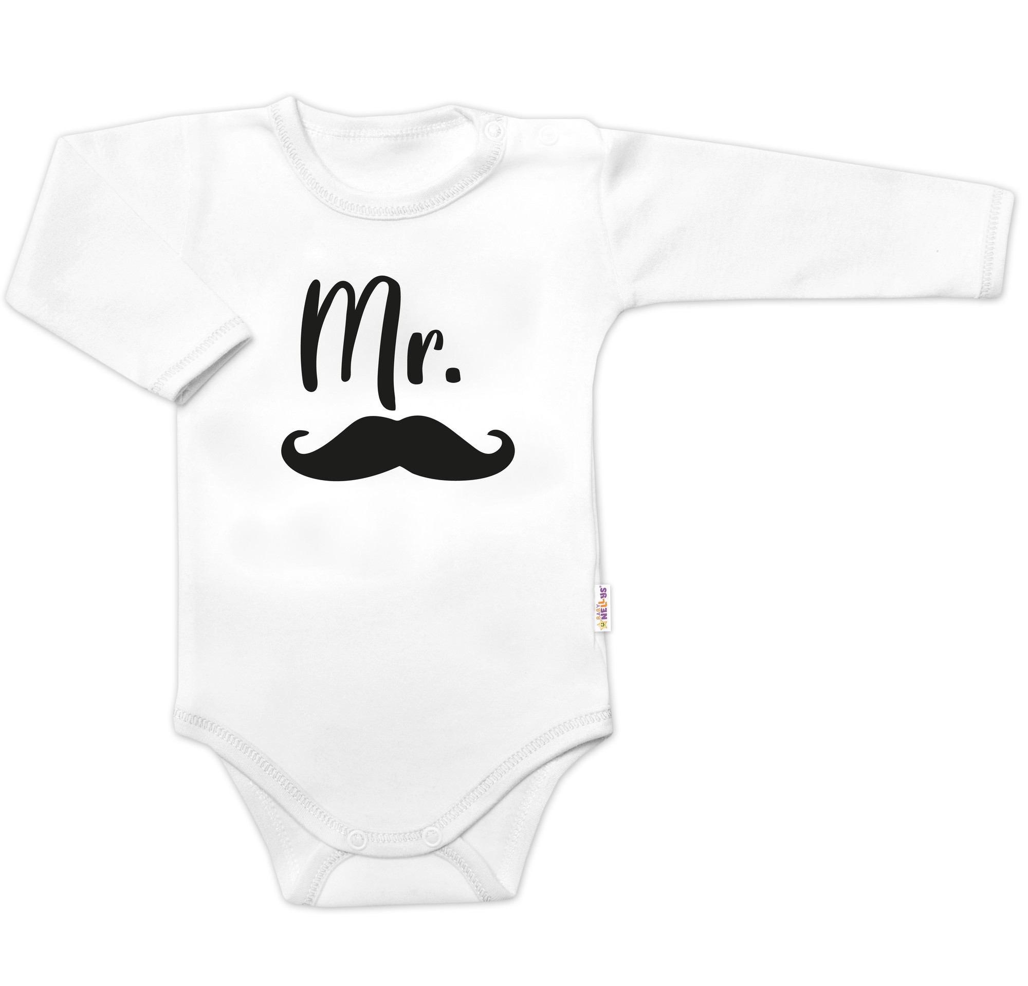 Baby Nellys Body dl. rukáv Mr.