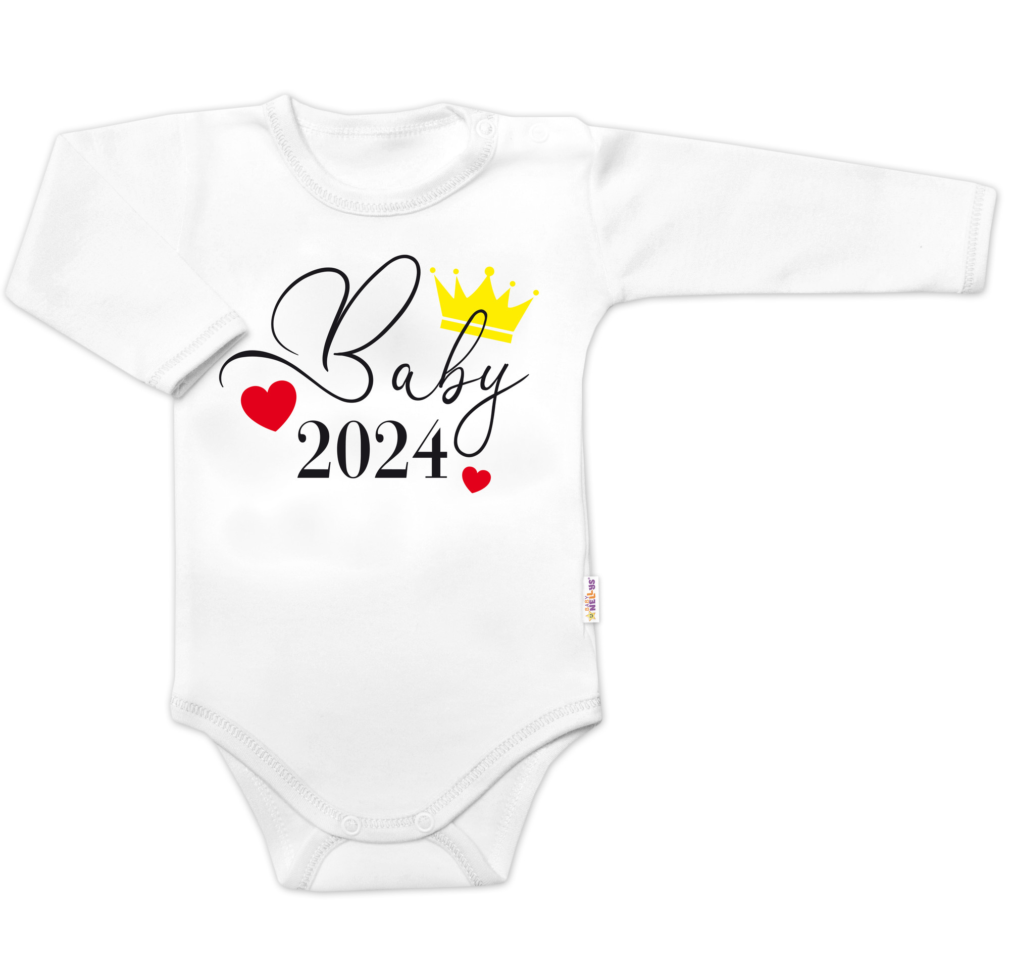 Baby Nellys Body dlouhý rukáv Baby 2024