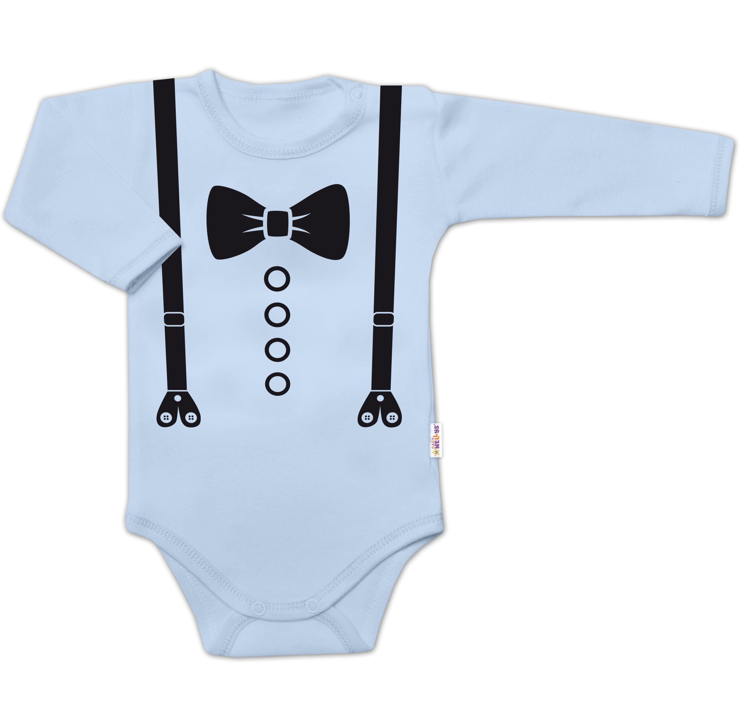 Baby Nellys Body dlouhý rukáv