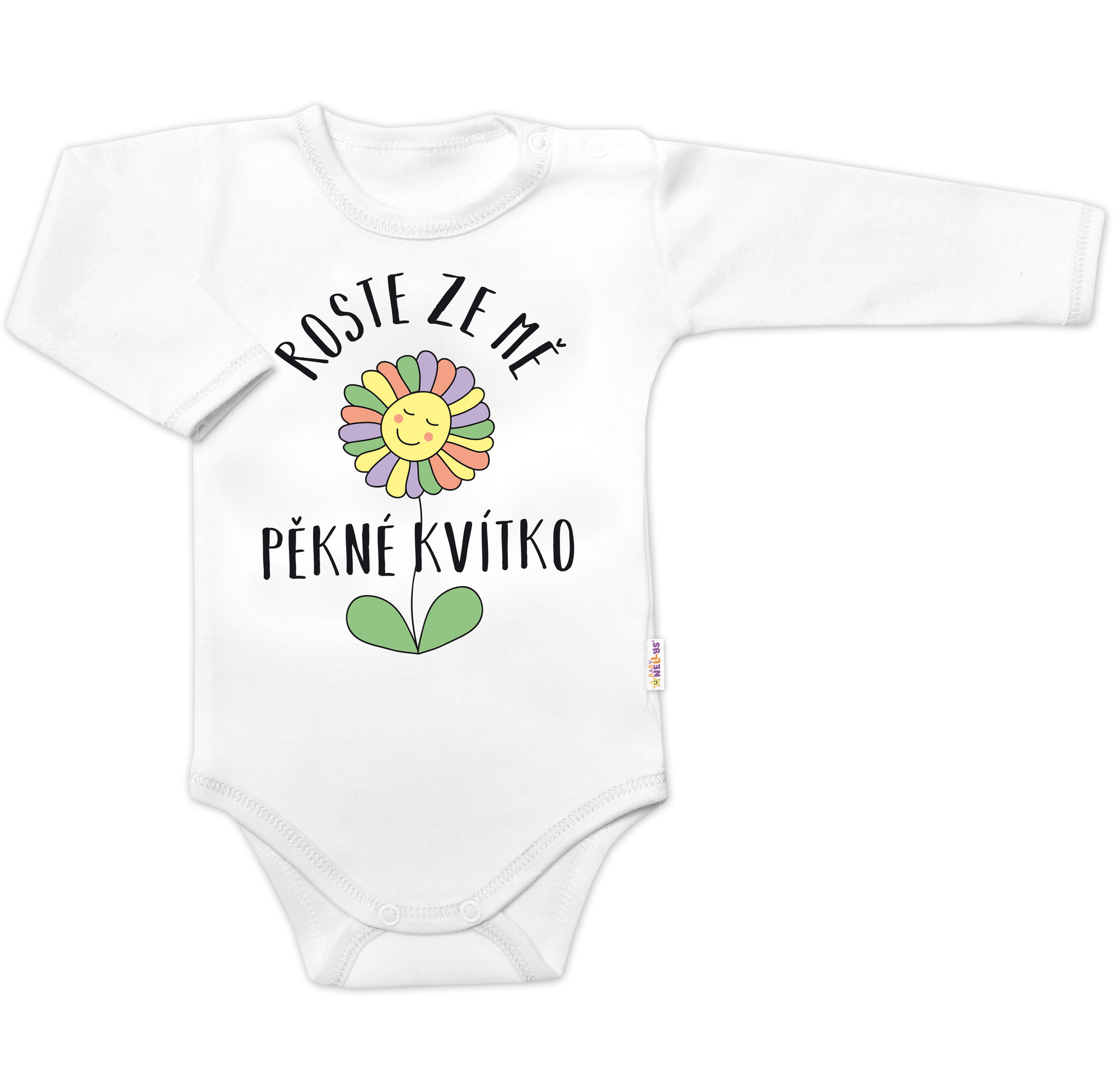Baby Nellys Body dlouhý rukáv