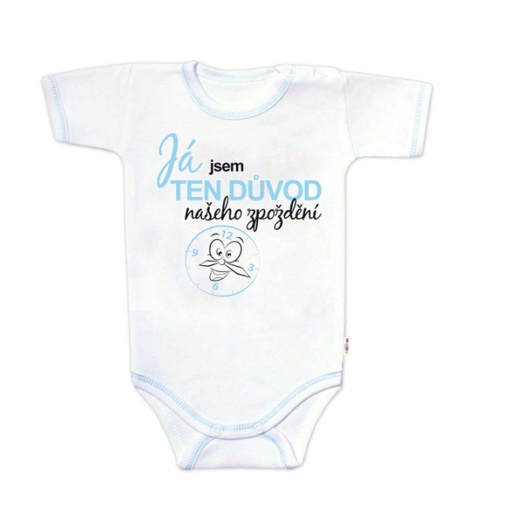 Baby Nellys Body kr. rukáv