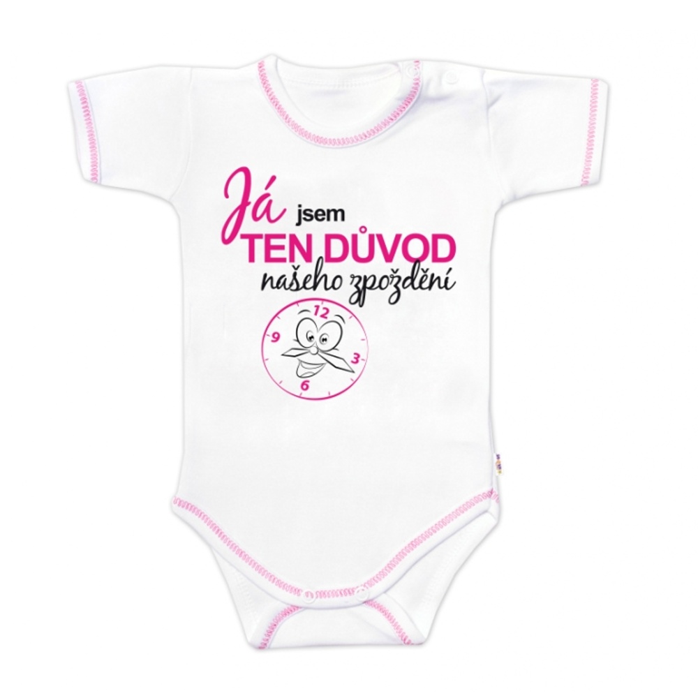 Baby Nellys Body kr.rukáv