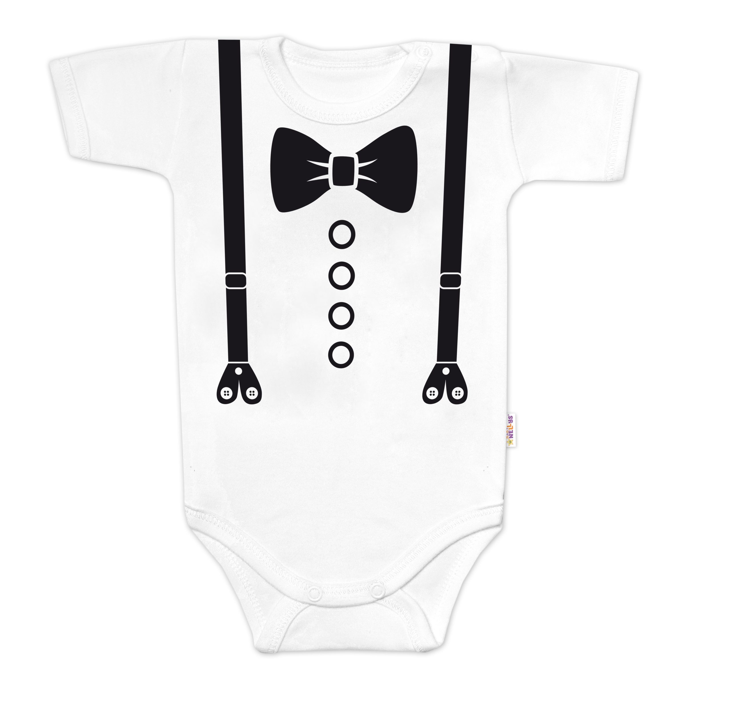 Baby Nellys Body krátký rukáv