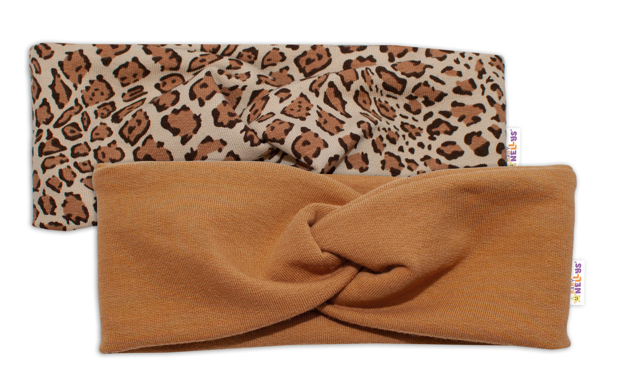 Baby Nellys Dětské čelenky Gepard