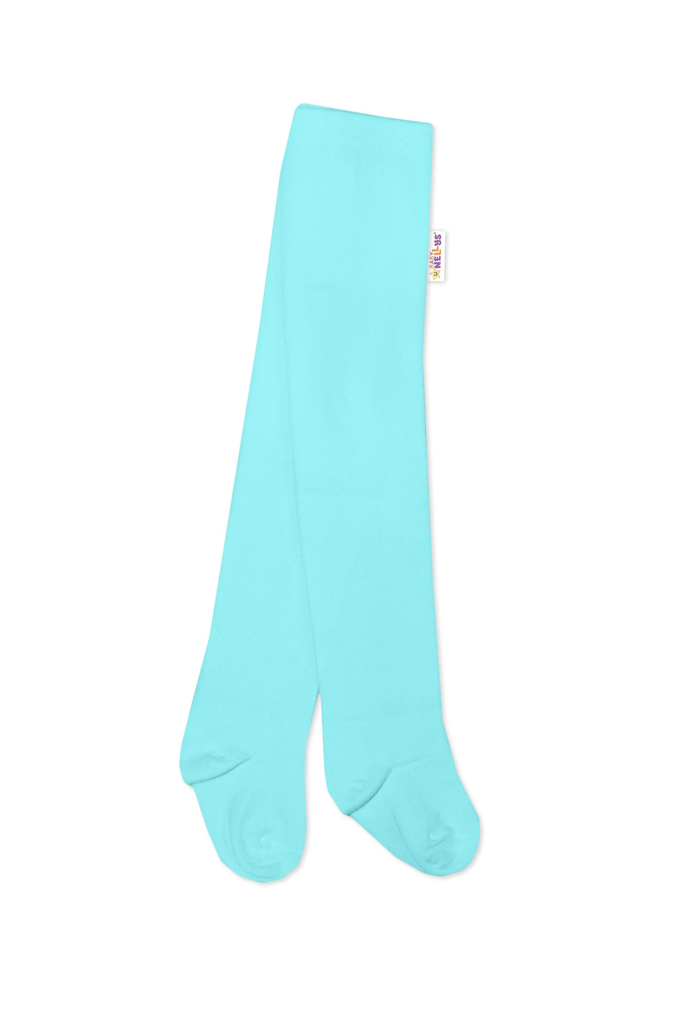 Baby Nellys Dětské punčocháče bavlněné - světle modré vel.  80/86 Baby Nellys