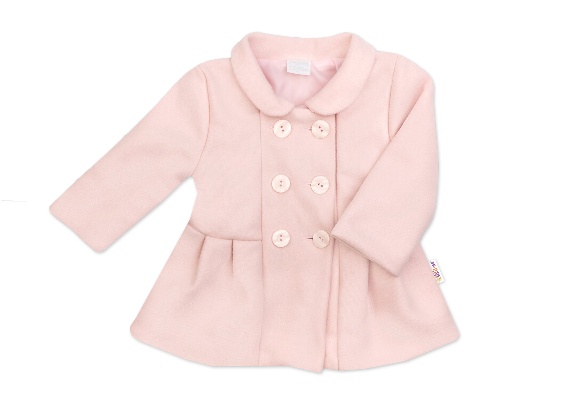 Baby Nellys Dětský flaušový kabátek