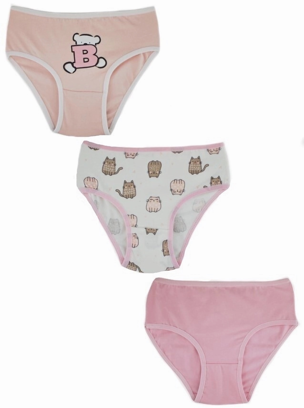 Baby Nellys Dívčí bavlněné kalhotky
