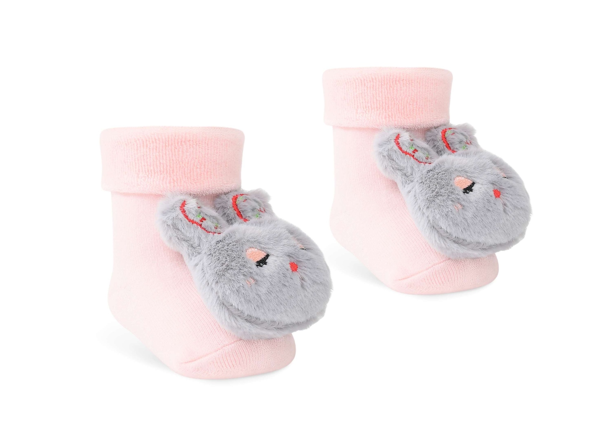 Baby Nellys Kojenecké froté ponožky Zajíček