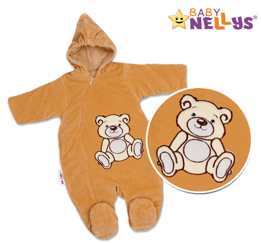 Baby Nellys Kombinézka/overálek Teddy Bear