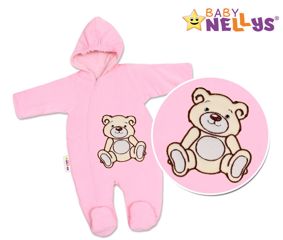 Baby Nellys Kombinézka/overálek Teddy Bear