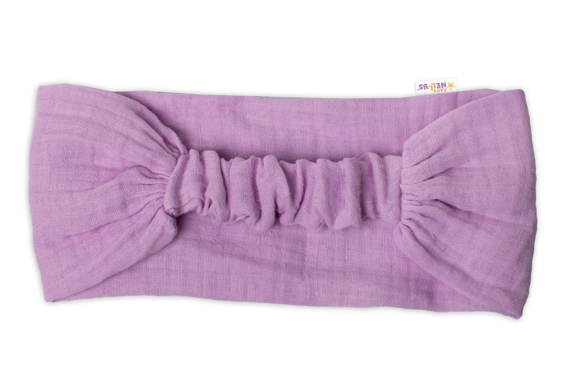 Baby Nellys Lehká mušelínová čelenka Bandana