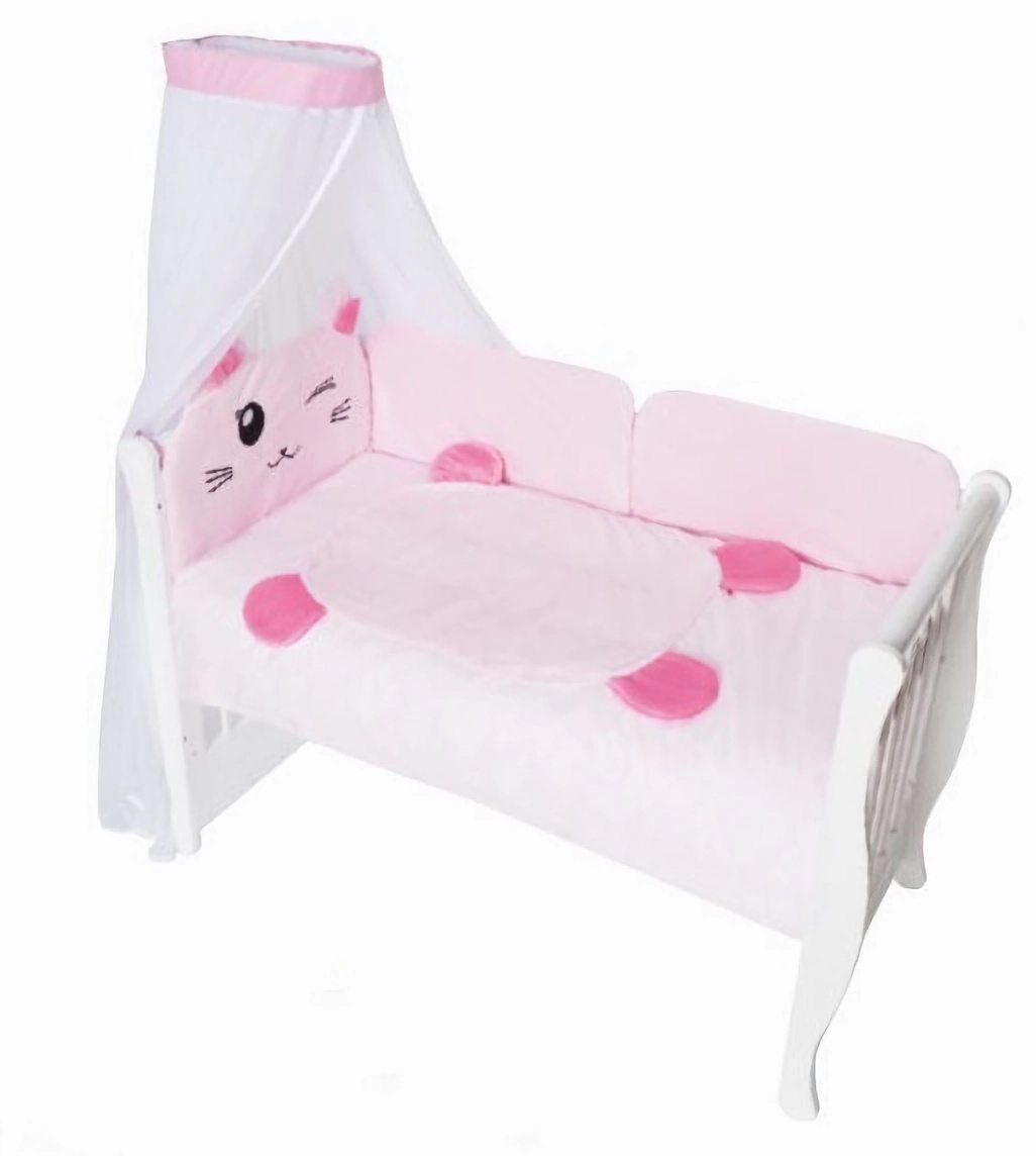 Baby Nellys Mantinel s povlečením a nebesy Animal