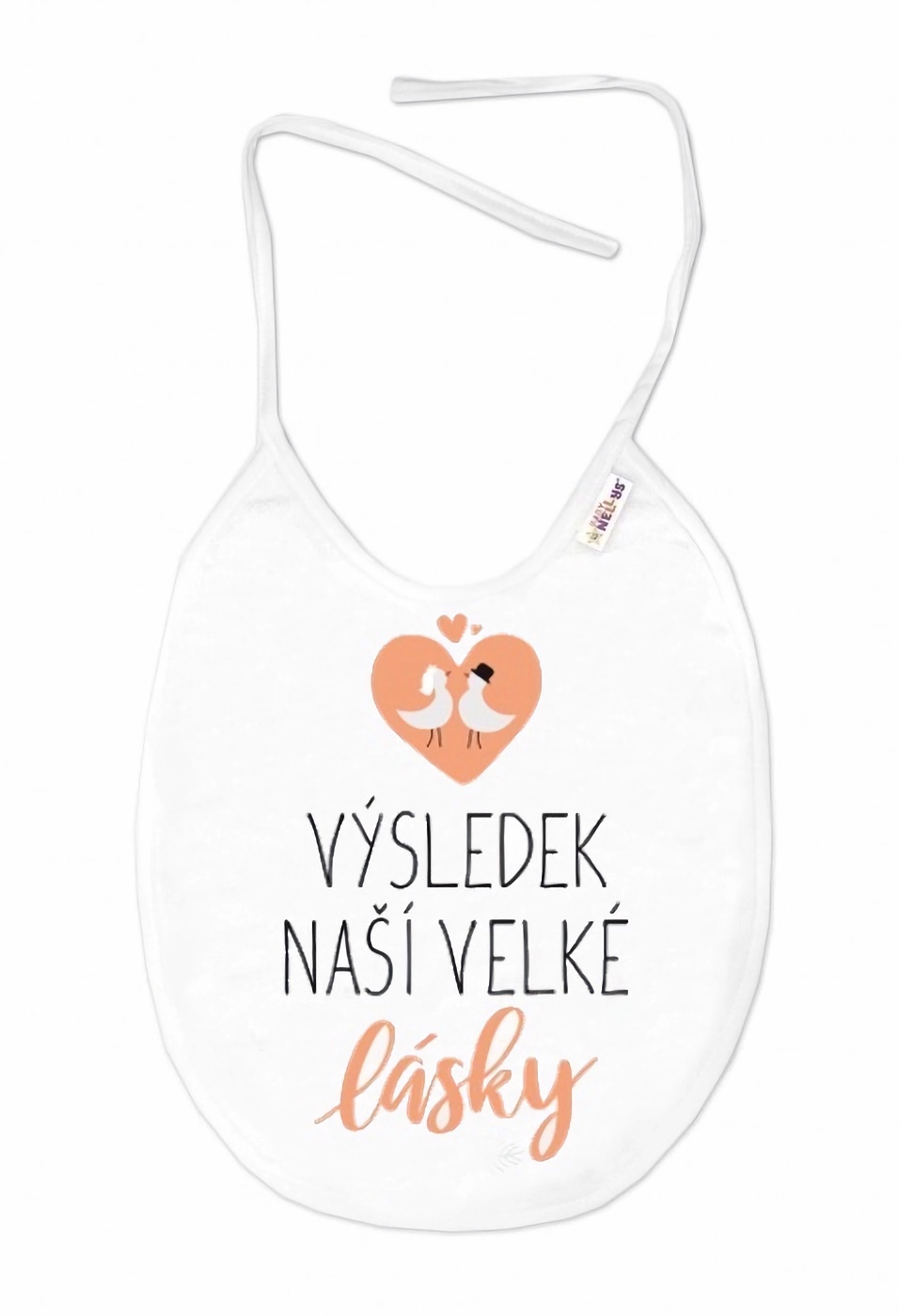 Baby Nellys Nepromokavý bryndáček