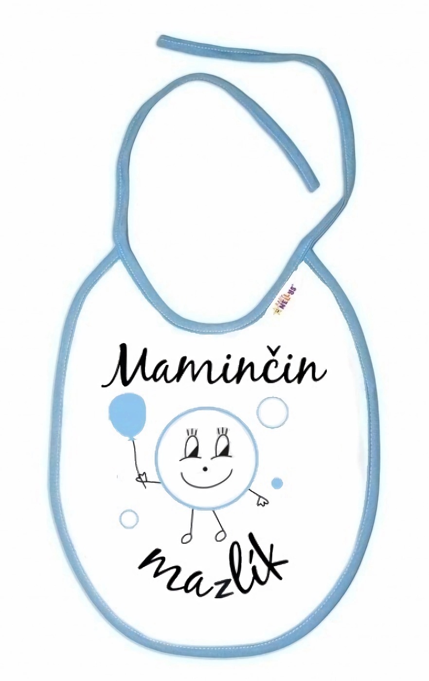Baby Nellys Nepromokavý bryndáček  Maminčin mazlík