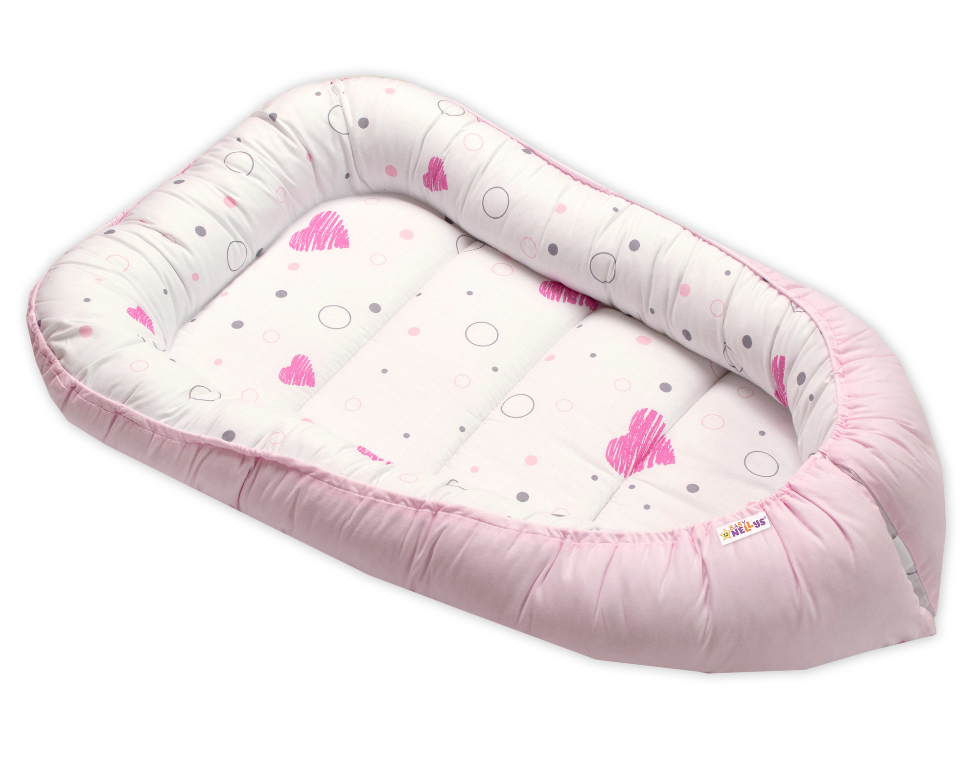 Baby Nellys Oboustranné hnízdečko bavlna