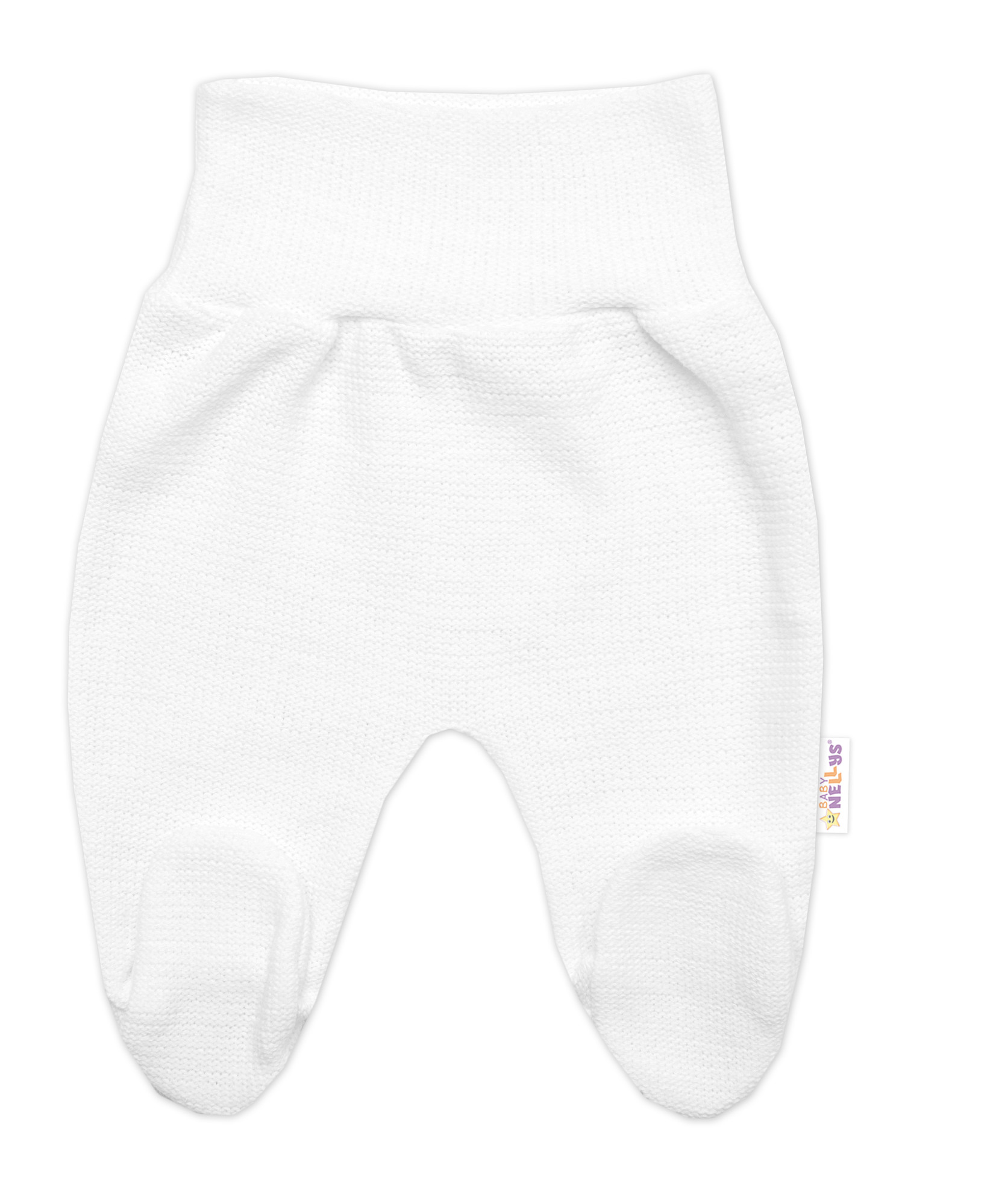 Baby Nellys Pletené kojenecké polodupačky Hand Made