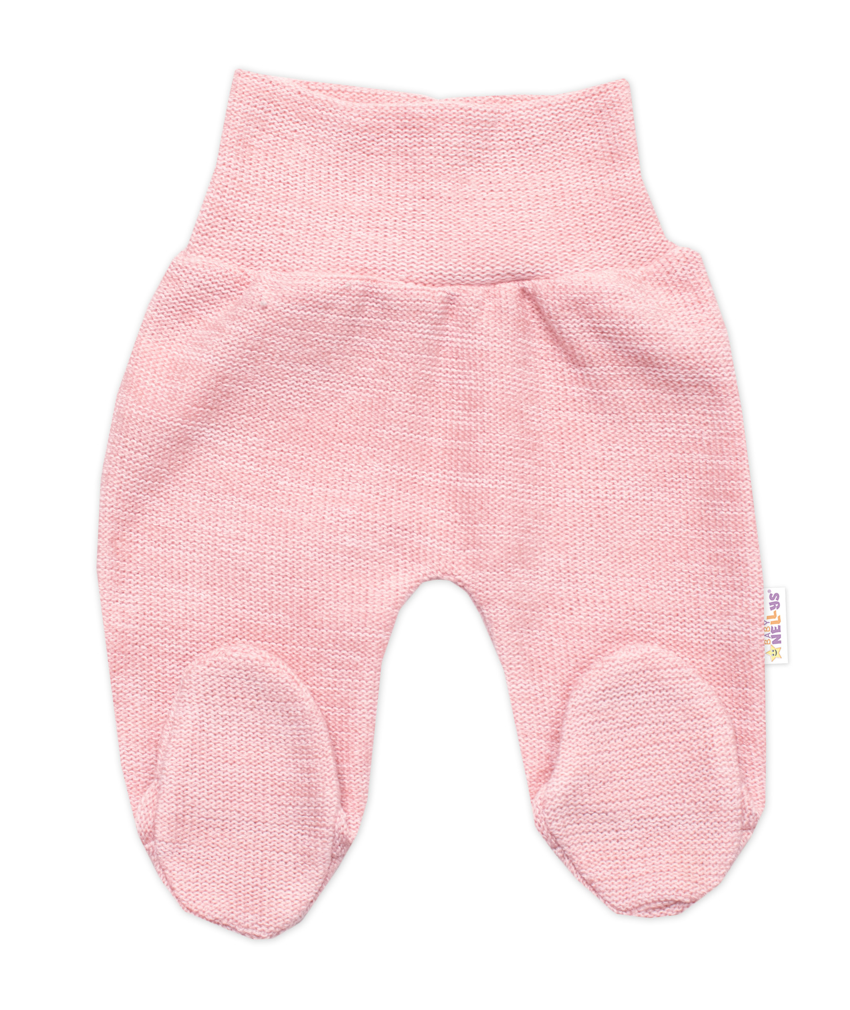 Baby Nellys Pletené kojenecké polodupačky Hand Made