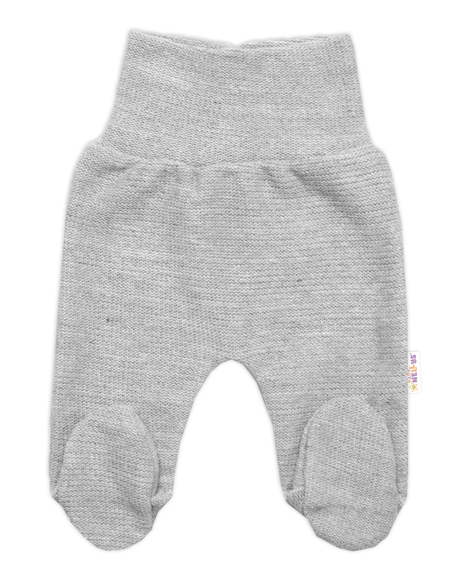 Baby Nellys Pletené kojenecké polodupačky Hand Made