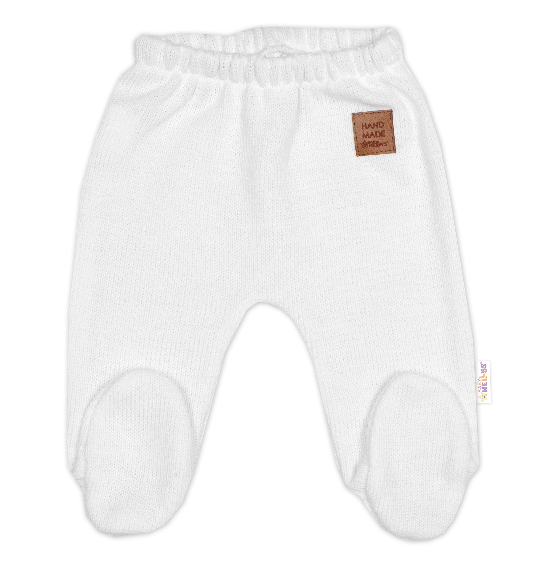 Baby Nellys Pletené  polodupačky Hand Made