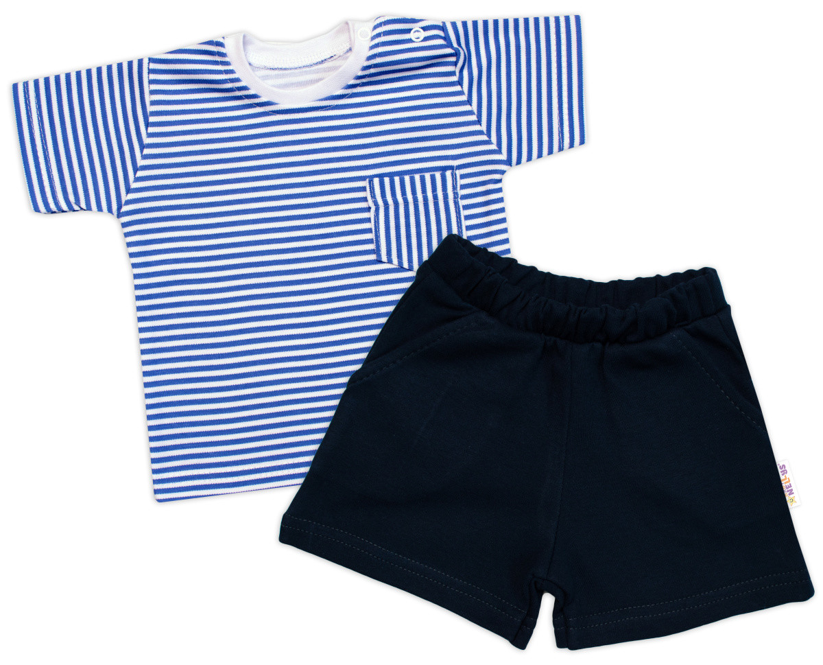 Baby Nellys Tričko s kapsičkou