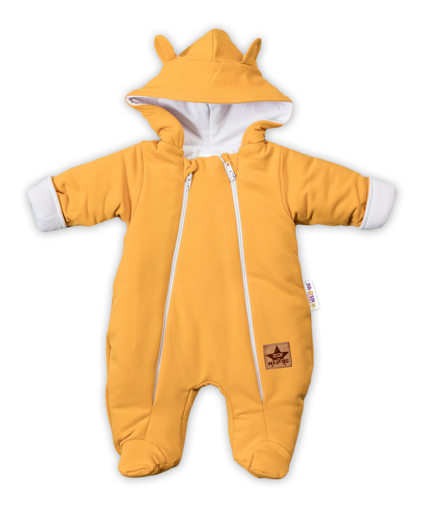 Baby Nellys Zimné kombinézka s dvojitým zapínáním