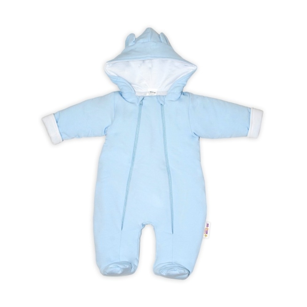 Baby Nellys Zimní kombinézka s dvojitým zapínáním