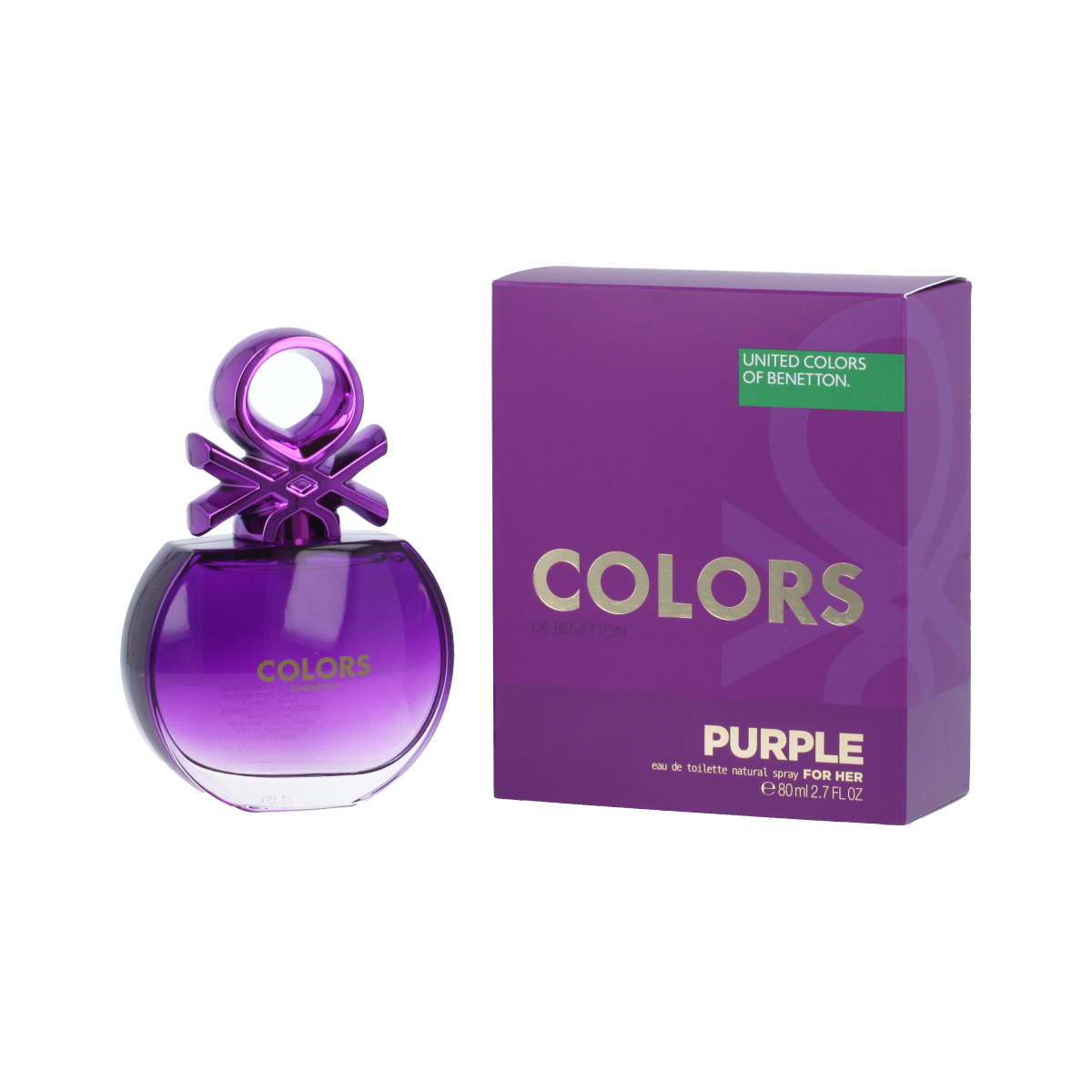 Benetton Colors de  Purple EDT 80 ml W Benetton