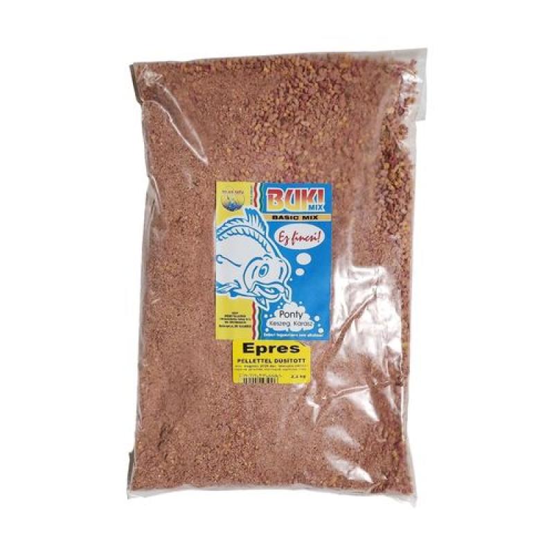 Buki MIX Basic Mix ochucená základní návnada 2200g jahodová Buki