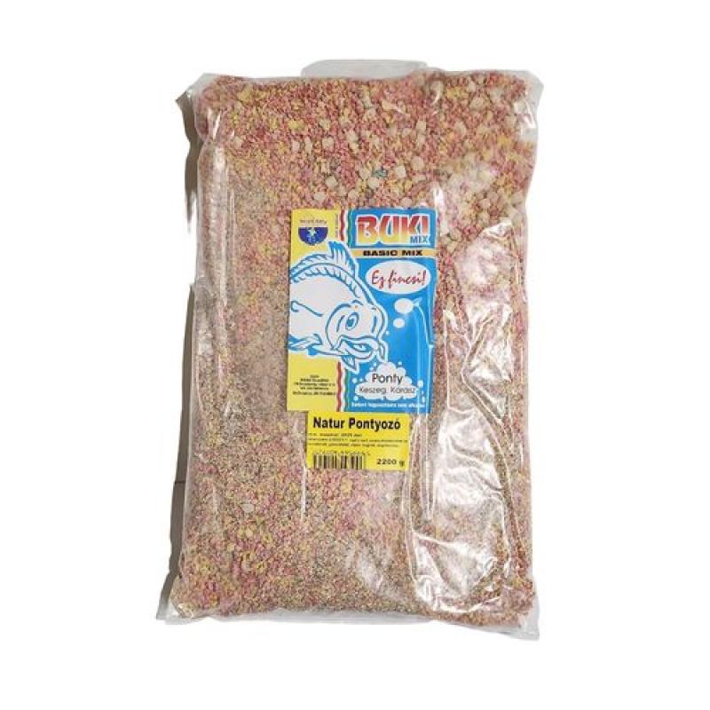 Buki MIX Basic Mix ochucená základní návnada 2200g pro kaprovité ryby Buki