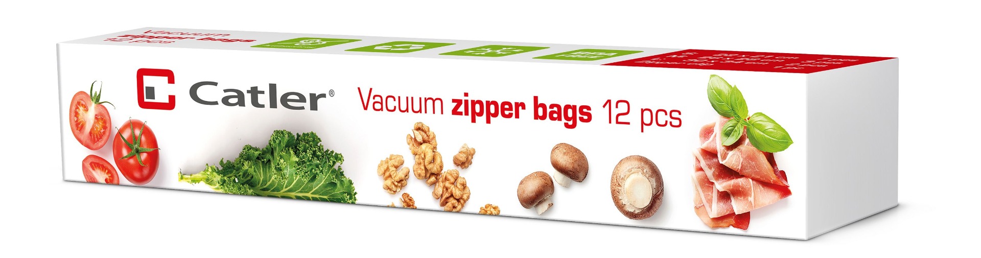 Catler Vacuum zip bags vakuovací sáčky 12 ks Catler