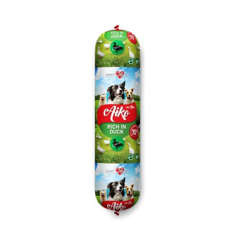 Cobbyspet AIKO Duck salám pro psy 900g kachní se 70% obsahem masa Cobbys Pet