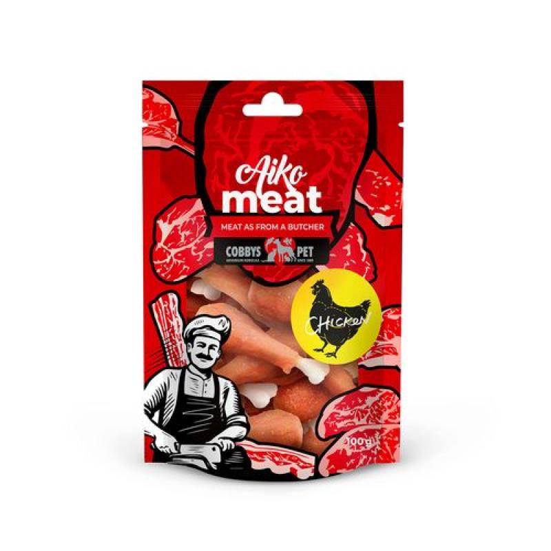 Cobbyspet AIKO Meat kuřecí stehna 100g Cobbys Pet