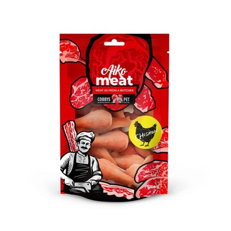 Cobbyspet AIKO Meat kuřecí stehna 200g Cobbys Pet