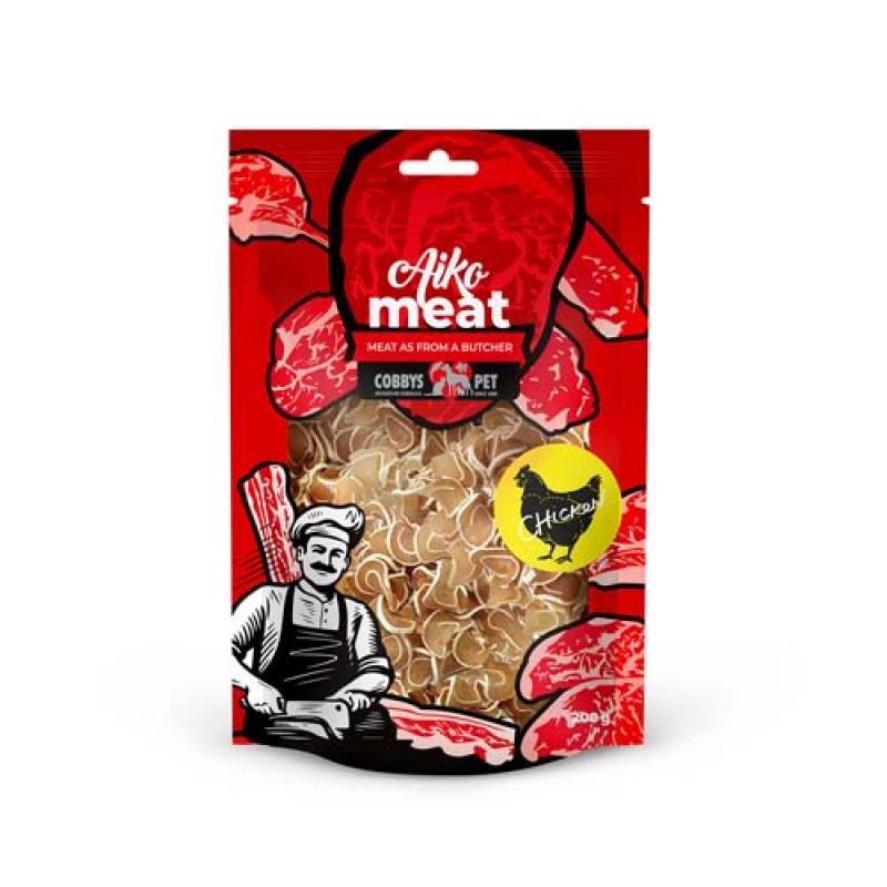 Cobbyspet AIKO Meat sušené kuřecí maso s rybou pro malé plemena 200g Cobbys Pet