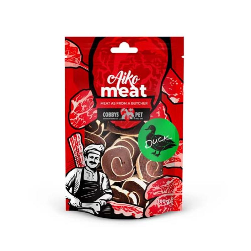 Cobbyspet AIKO Meat sushi z kachního masa 100g Cobbys Pet