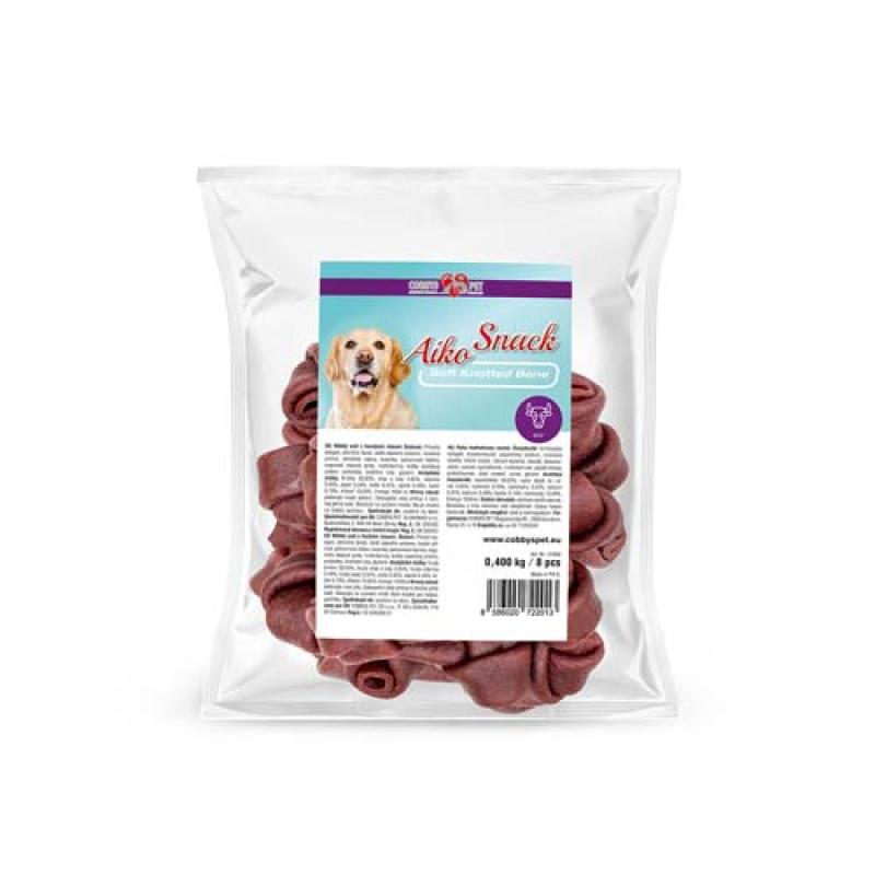 Cobbyspet AIKO SNACK Soft Knotted Bone Beef 11