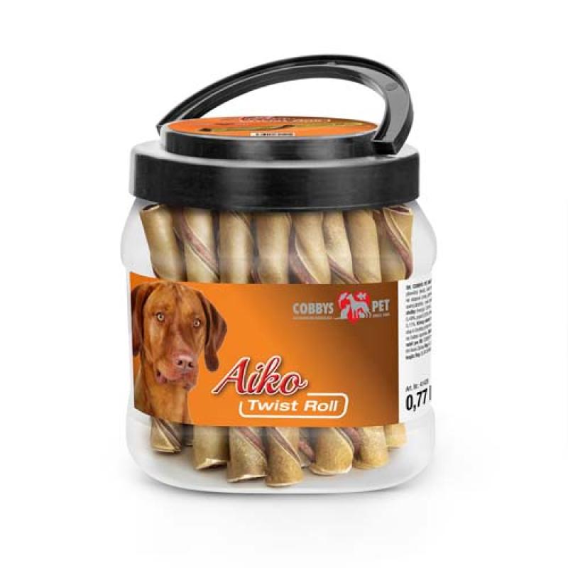 Cobbyspet AIKO Twist Roll 12cm 1ks Cobbys Pet