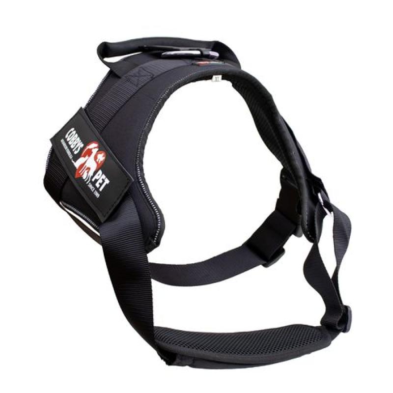 Cobbyspet Postroj K9 XL 70-90cm černý Cobbys Pet
