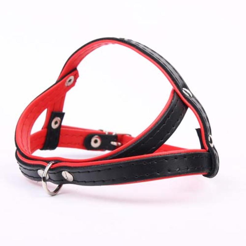 Cobbyspet postroj Infinity 35cm/S -černá / červená Cobbys Pet