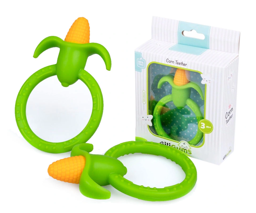 Dětské silikonové kousátko Corn Teether