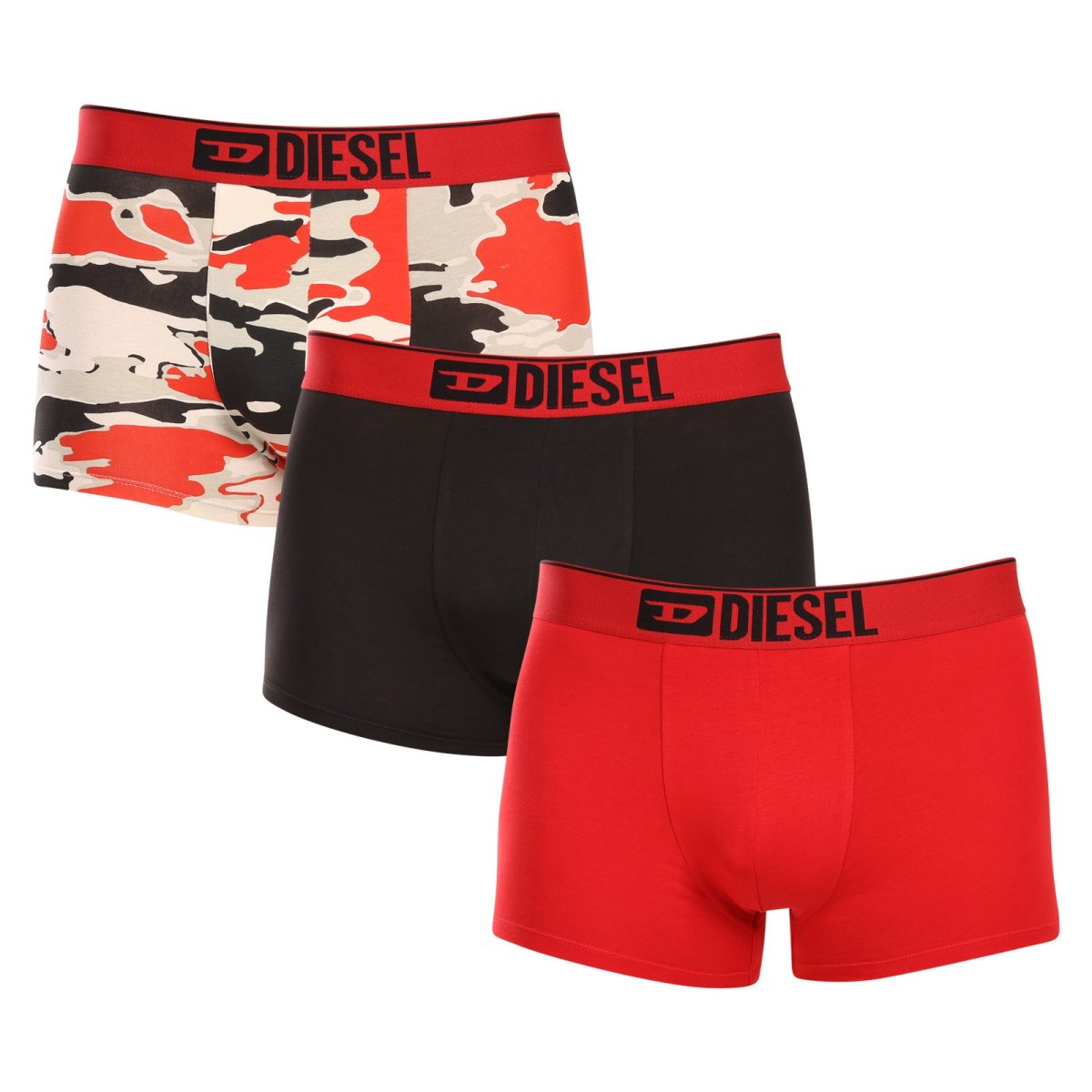 Diesel 3PACK pánské boxerky vícebarevné (00ST3V-0QIAU-E6813) M Diesel