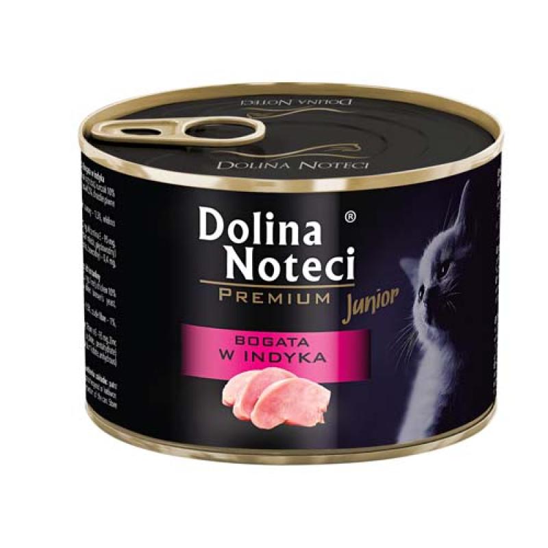 Dolina Noteci PREMIUM JUNIOR 185g bohaté na krocana pro koťata Dolina Noteci